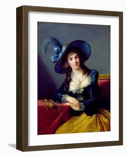 Antoinette-Elisabeth-Marie D'Aguesseau-Elisabeth Louise Vigee-LeBrun-Framed Giclee Print