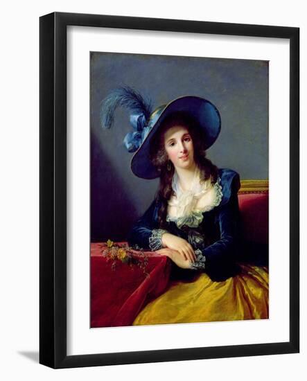 Antoinette-Elisabeth-Marie D'Aguesseau-Elisabeth Louise Vigee-LeBrun-Framed Giclee Print