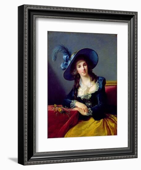 Antoinette-Elisabeth-Marie D'Aguesseau-Elisabeth Louise Vigee-LeBrun-Framed Giclee Print