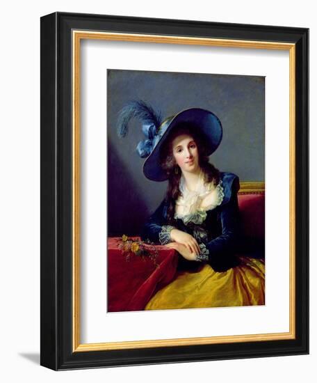 Antoinette-Elisabeth-Marie D'Aguesseau-Elisabeth Louise Vigee-LeBrun-Framed Giclee Print