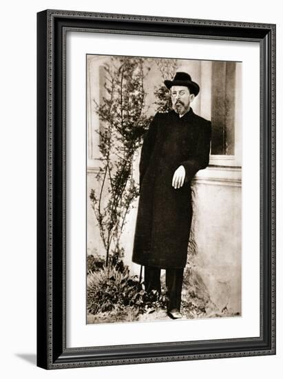 Anton Chekhov-Russian Photographer-Framed Giclee Print