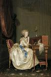 Portrait of Marie Louise of Savoy (1749-179), Princess of Lamballe-Anton Hickel-Giclee Print