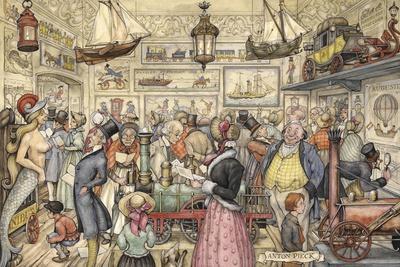 Anton Pieck Art Prints, Paintings & Wall Art | Art.com