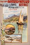 Werbung für die Bahnstrecke Montreux?Lenk im Simmental. Ca. 1910-Anton Reckziegel-Giclee Print