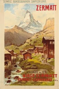 Zermatt, c.1900 by Anton Reckziegel