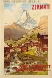 Zermatt, c.1900-Anton Reckziegel-Framed Premier Image Canvas
