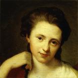 Marie-Thérèse de Habsbourg Impératrice d'Autriche, (1717-1780) Reine de Hongrie en 1740 et de-Anton von Maron-Framed Giclee Print