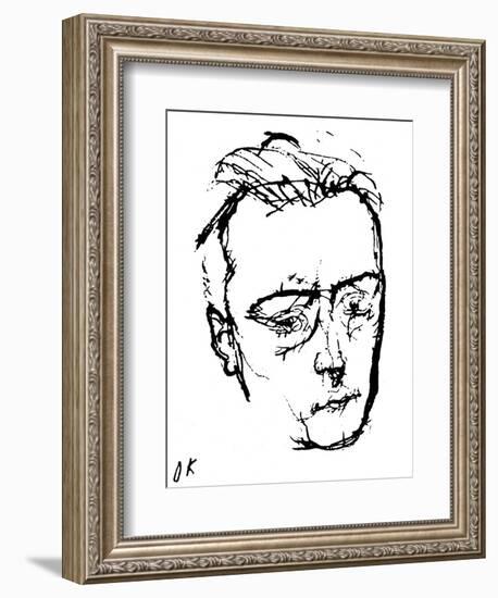 Anton Von Webern-Oskar Kokoschka-Framed Giclee Print