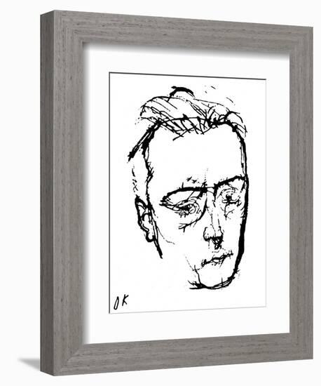 Anton Von Webern-Oskar Kokoschka-Framed Giclee Print