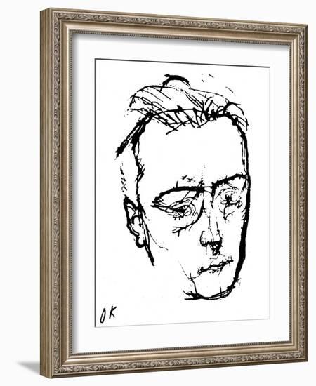 Anton Von Webern-Oskar Kokoschka-Framed Giclee Print