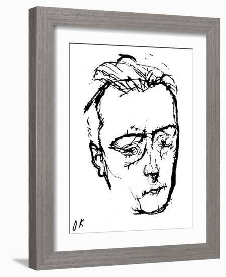 Anton Von Webern-Oskar Kokoschka-Framed Giclee Print