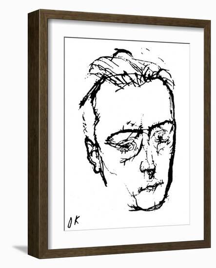 Anton Von Webern-Oskar Kokoschka-Framed Giclee Print