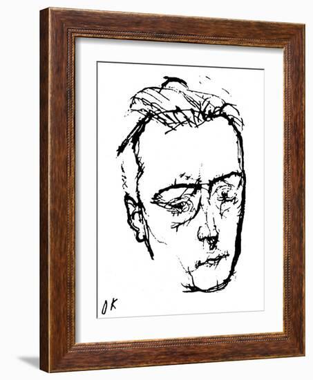 Anton Von Webern-Oskar Kokoschka-Framed Giclee Print