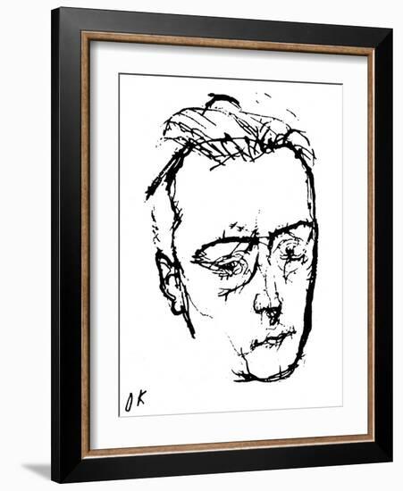 Anton Von Webern-Oskar Kokoschka-Framed Giclee Print