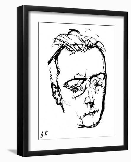 Anton Von Webern-Oskar Kokoschka-Framed Giclee Print