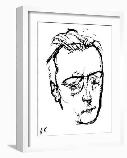 Anton Von Webern-Oskar Kokoschka-Framed Giclee Print