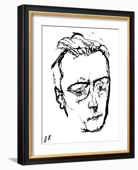 Anton Von Webern-Oskar Kokoschka-Framed Giclee Print