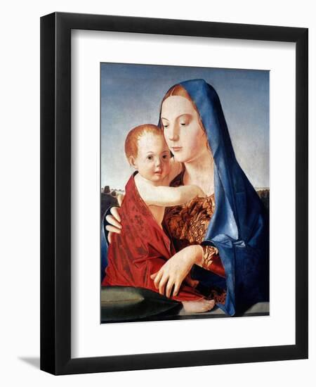 Antonello: Virgin & Child-Antonello da Messina-Framed Giclee Print