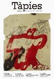 Black and Red, Galerie Lelong-Antoni Tapies-Collectable Print
