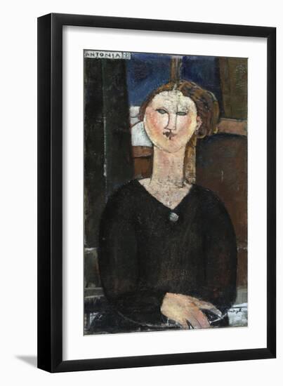 Antonia, C. 1915-Amedeo Modigliani-Framed Giclee Print