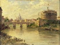 A View of the Ponte Vecchio, Florence-Antonietta Brandeis-Framed Giclee Print