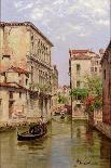 Gondolas on a Venetian Canal 'Rio De San Aportino'-Antonietta Brandeis-Giclee Print