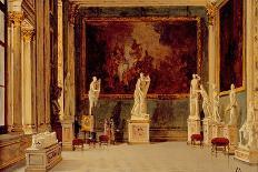 Sculpture Gallery at the Pitti Palace, Florence-Antonietta Brandeis-Framed Giclee Print