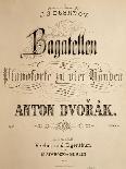 Title Page of Poetic Tone Pictures-Antonin Leopold Dvorak-Giclee Print