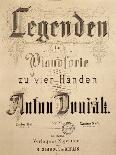 Title Page of Lieder Und Gesange-Antonin Leopold Dvorak-Giclee Print