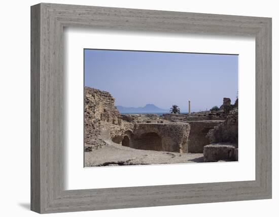 Antonine Baths, Carthage, Unesco World Heritage Site, Tunisia, North Africa, Africa-Nelly Boyd-Framed Photographic Print