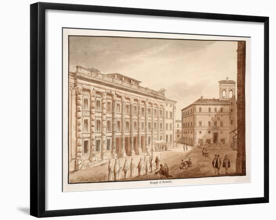 Antonine Temple, 1833-Agostino Tofanelli-Framed Giclee Print