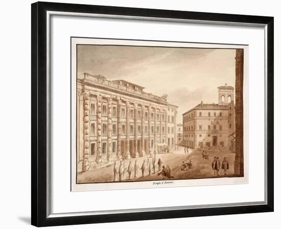 Antonine Temple, 1833-Agostino Tofanelli-Framed Giclee Print