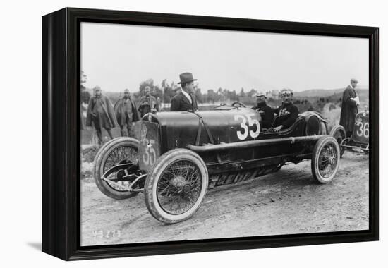 Antonio Ascari in an Alfa Romeo, Targa Florio Race, Sicily, 1922-null-Framed Premier Image Canvas