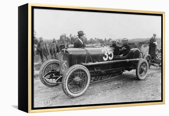 Antonio Ascari in an Alfa Romeo, Targa Florio Race, Sicily, 1922-null-Framed Premier Image Canvas