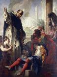 Saints Cosmas and Damian Saved by Angels-Antonio Balestra-Giclee Print