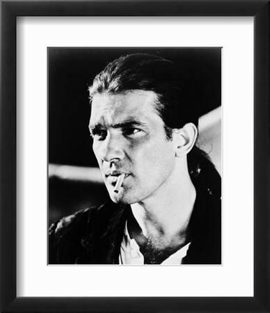 8x10 B&W Celebrity Publicity Photo Picture Desperado Antonio Banderas #2