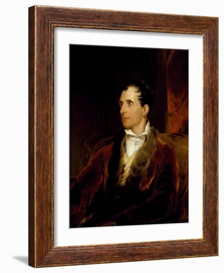 Antonio Canova, Marchese D'Istria, C.1822-23-Thomas Lawrence-Framed Giclee Print