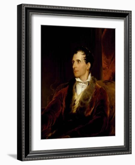 Antonio Canova, Marchese D'Istria, C.1822-23-Thomas Lawrence-Framed Giclee Print