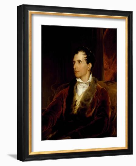 Antonio Canova, Marchese D'Istria, C.1822-23-Thomas Lawrence-Framed Giclee Print