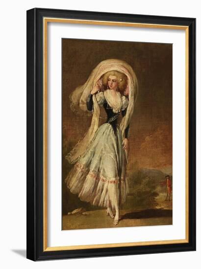 Antonio Carnicero / Maja de rumbo, 18th century-Antonio Carnicero-Framed Giclee Print