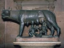 An Etruscan statue, The Capitoline Wolf. Artist: Unknown-Antonio Del Pollaiuolo-Giclee Print