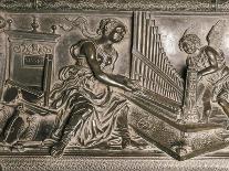 Music, Detail from Tomb of Sixtus IV, 1493, Bronze Statue-Antonio Del Pollaiuolo-Mounted Giclee Print