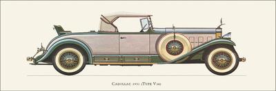 Cadillac, 1931-Antonio Fantini-Art Print