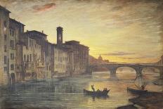 On Banks of Po in Turin, 1870-1875-Antonio Fontanesi-Giclee Print