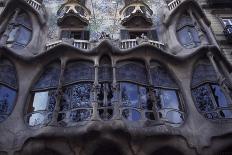 Stained Glass Window. 19th Century. Crypt of the Colonia Guell by Antonio Gaudi (1852-1926). Spain-Antonio Gaudi-Premier Image Canvas