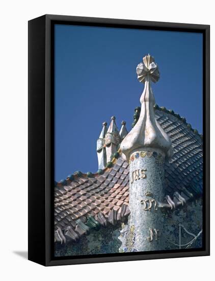 Antonio Gaudi's Cassa Batilo, Barcelona, Spain-David Barnes-Framed Premier Image Canvas