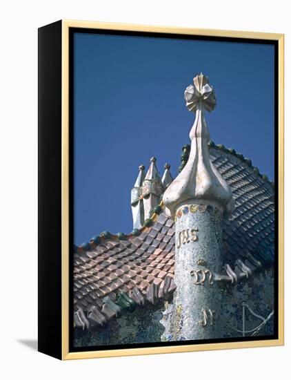 Antonio Gaudi's Cassa Batilo, Barcelona, Spain-David Barnes-Framed Premier Image Canvas