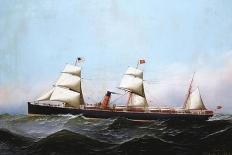 America's Cup Yacht Race of 1885: the Puritan and the Genesta, 1886-Antonio Jacobsen-Giclee Print