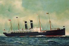 Lusitania, c.1908-Antonio Jacobsen-Framed Premium Giclee Print