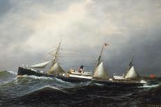 The Steamship Devon, 1879-Antonio Jacobsen-Giclee Print